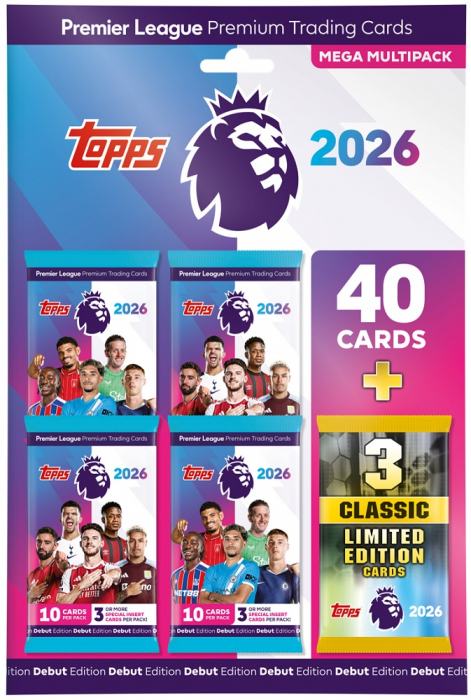Topps Premier League 2025/26 Mega Multipack