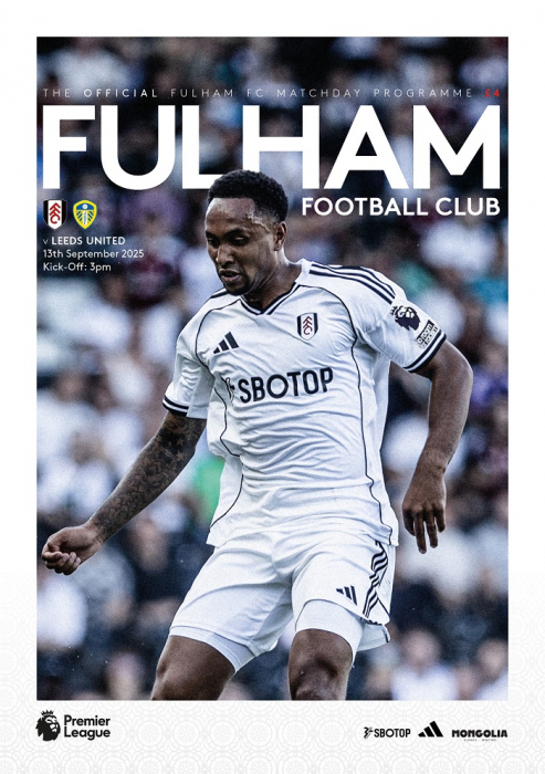 Match Programme - Leeds United