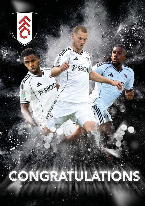Player Congratulations Home Kit Card 