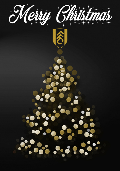 25/26 Fulham Christmas Tree Card