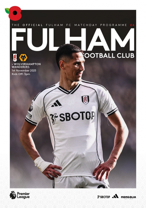 Match Programme - Wolverhampton Wanderers F.C