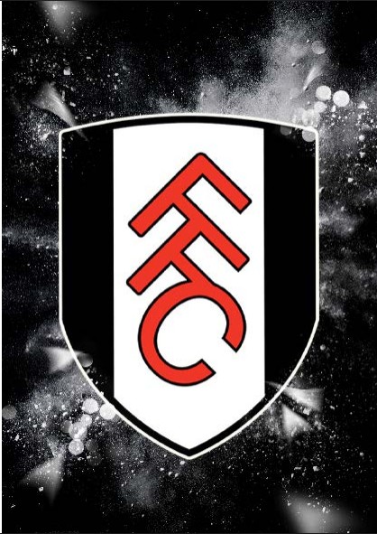 Fulham FC Crest Card 