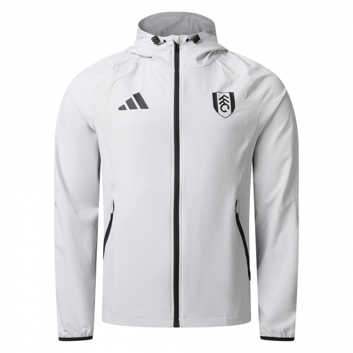 Fulham 26/27 Grey Travel Windbreaker