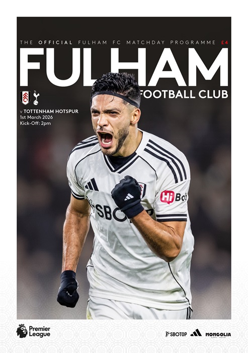 Match Programme - Tottenham Hotspur