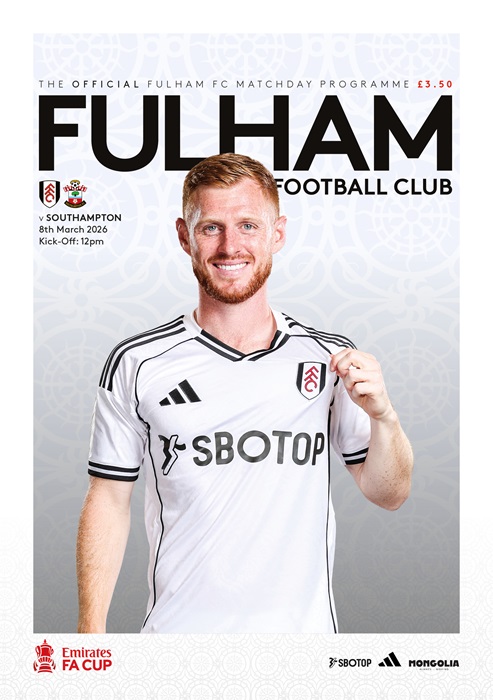 Match Programme FA Cup - Southampton