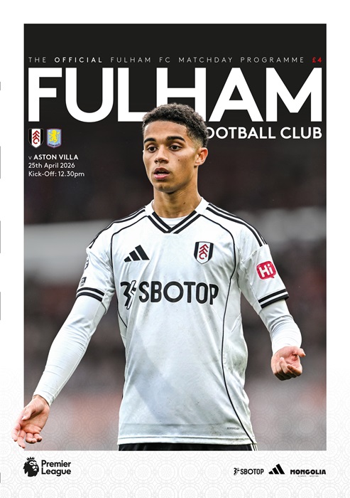 Match Programme - Aston Villa
