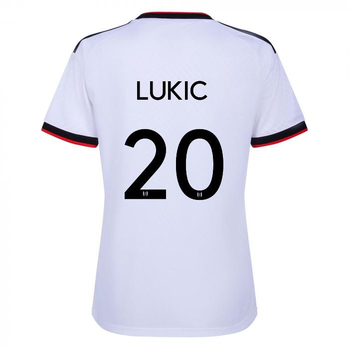 Fulham 26/27 Adult Home Shirt - Womens Fit