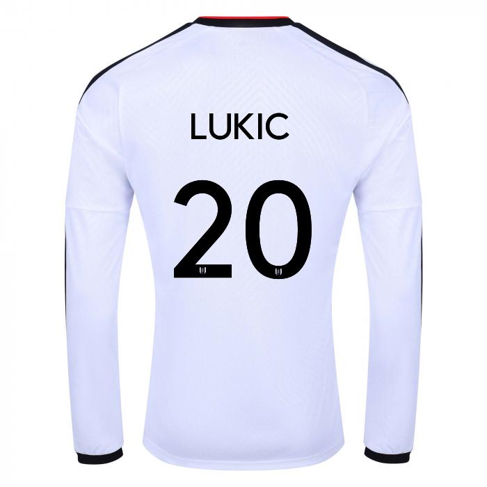 Fulham 26/27 Adult Home Shirt Long Sleeve