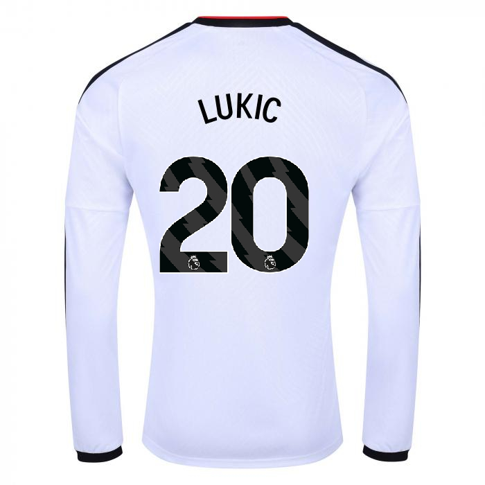 Fulham 26/27 Adult Home Shirt Long Sleeve