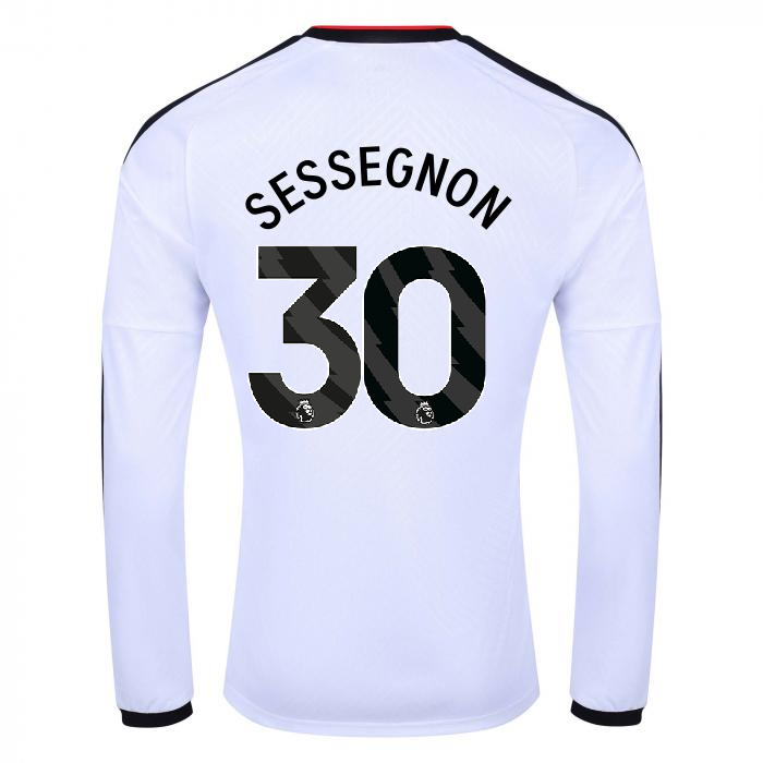 Fulham 26/27 Adult Home Shirt Long Sleeve