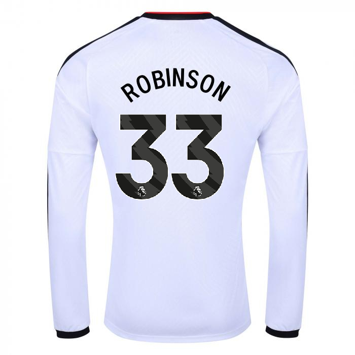 Fulham 26/27 Adult Home Shirt Long Sleeve